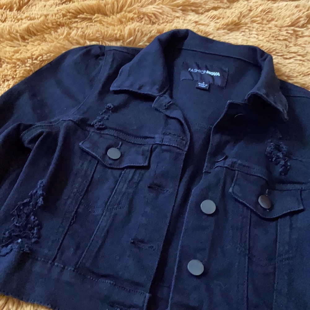 Fashion nova jean jacket ❤️